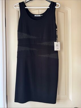Calvin Klein Black Sleeveless Dress